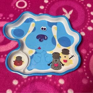 Vintage Blue’s Clues Zak Designs Sectioned Kid’s Plate